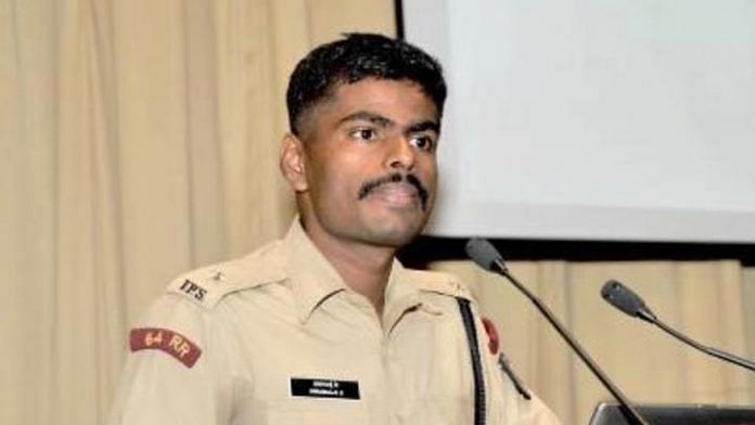 IPS officer Kuppuswamy Annamalai