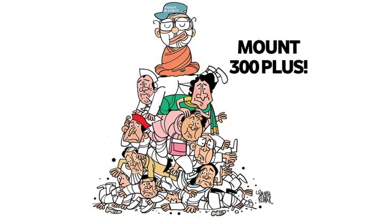 ‘Modi wave’ washes off opposition as PM sits atop ‘mount 300 plus’