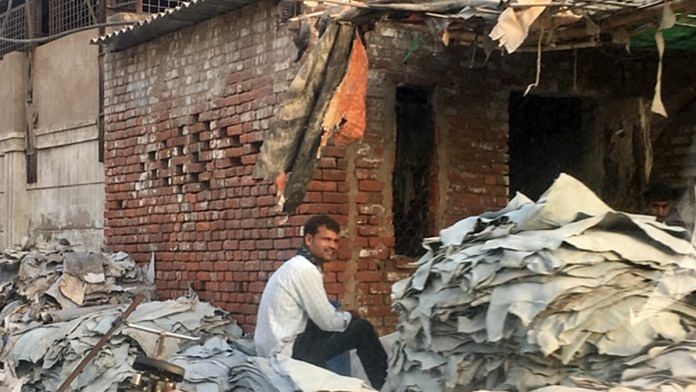 A tannery in Kanpur