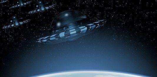 Representational image of UFOs