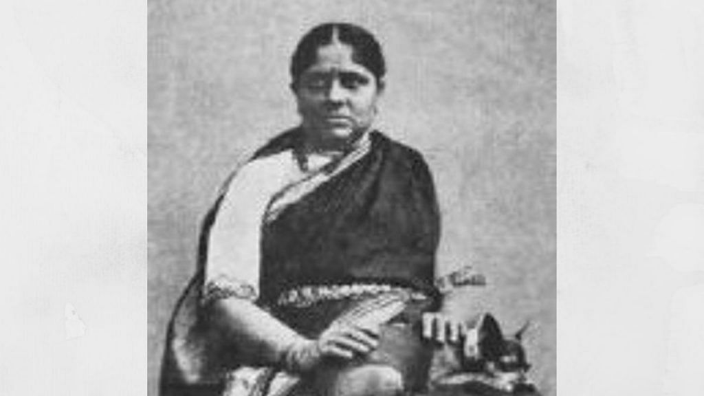 A file photo of 19th century singer-performer Bangalore Nagarathnamma