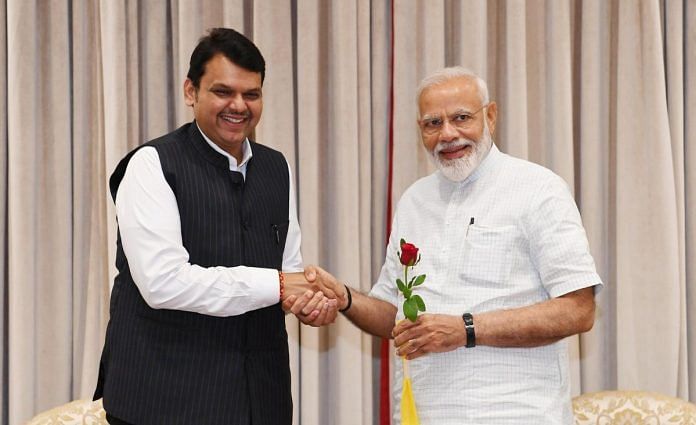 Maharashtra CM Devendra Fadnavis meeting PM Modi in Delhi |