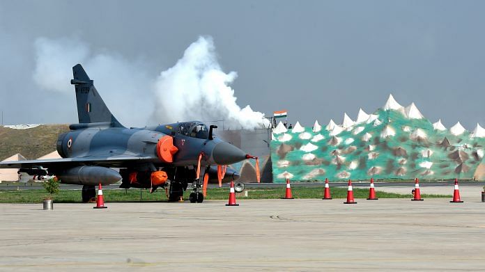 Indian Air Force aircraft during the Commemorating 20 years of the Kargil War,in Gwalior Air Base. | Photo: Atul Yadav | PTI