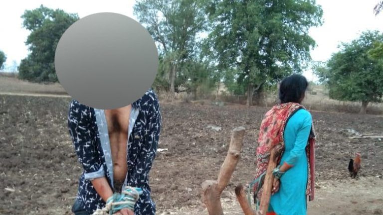 Couple tied to poles, brutally thrashed in Madhya Pradesh for having affair, 4 arrested