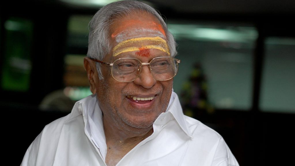 Music composer and vocalist M. S. Viswanathan. | Commons