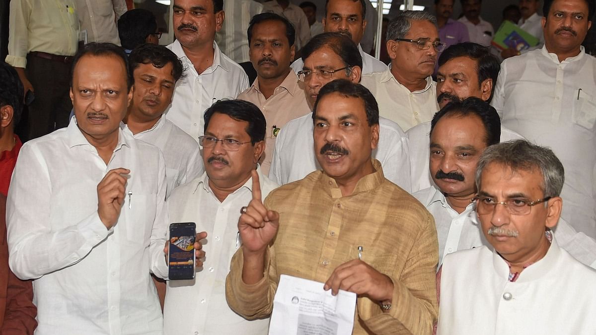 Maharashtra's opposition MLAs demand probe into budget leaked on ...