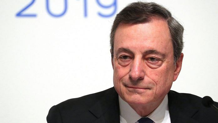 European Bank chief Mario Draghi