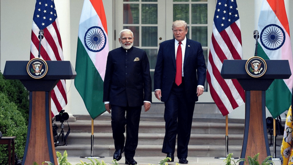 PM Modi with US President Donald Trump