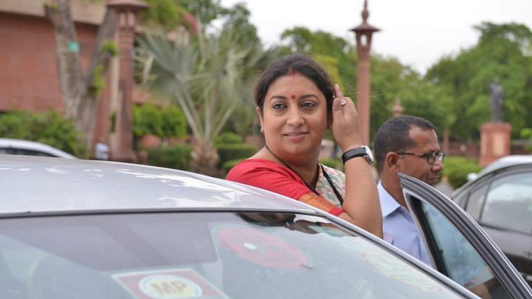 Smriti Irani’s wish for her epitaph shows she is a rare politician who can laugh at herself