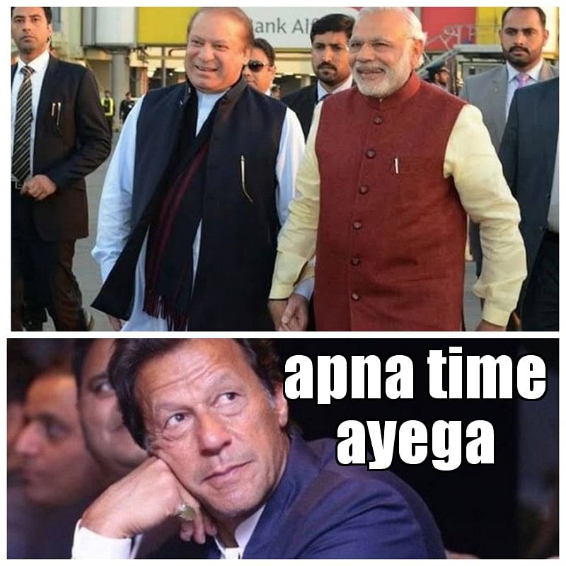 latest news on Imran Khan and narendra modi and meme and india and pakistan