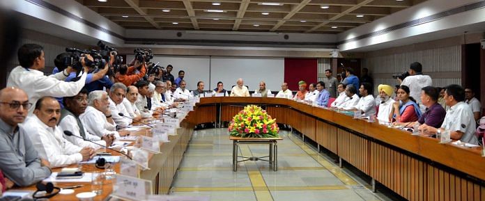 All party meeting convened by PM Modi on Sunday in New Delhi