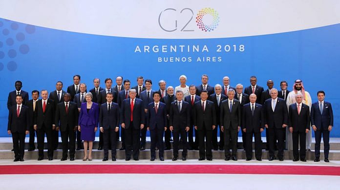 The 2019 G20 summit in Japan. | Japanese government release