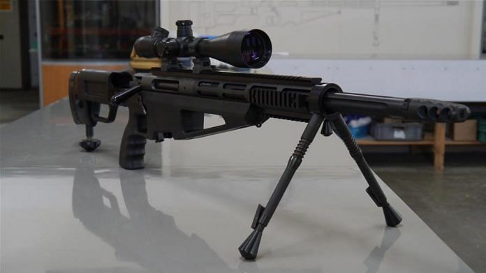 A sniper rifle produced by Steelcore (representational image)