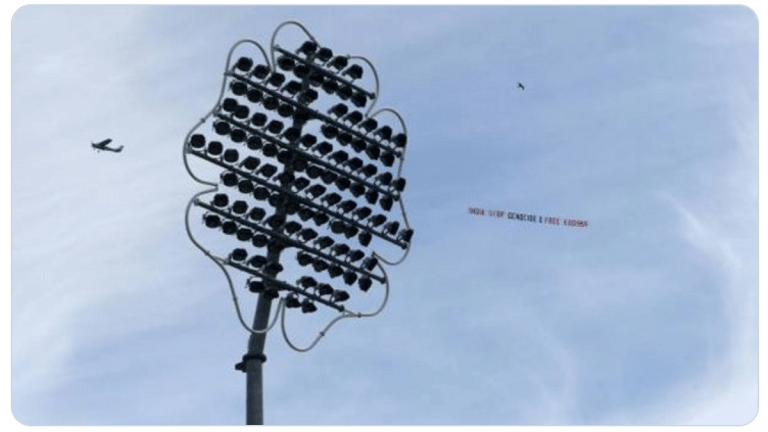 BCCI writes to ICC after anti-India banners fly above Leeds during India-Sri Lanka match