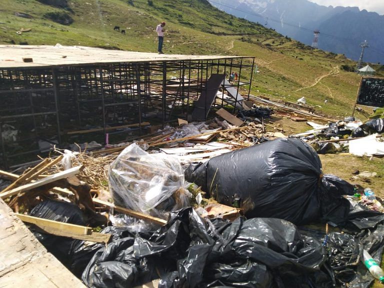 After Rs 200-crore Auli weddings, a cloud of ash & smoke over Himalayan ski resort
