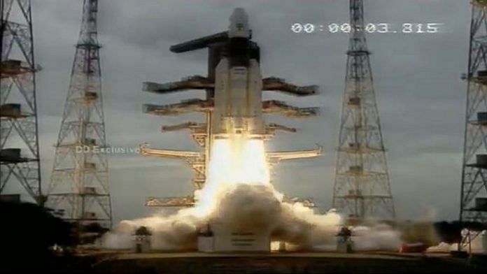 Chandrayaan-2 launches at Sriharikota