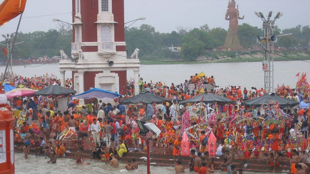 Har ki Pauri during Kanwar Mela, Haridwar | Commons