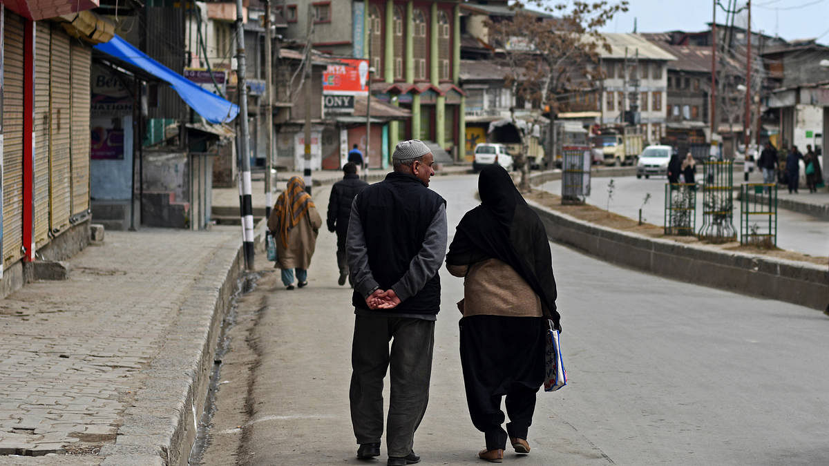 Representational image of people in Srinagar, Jammu and Kashmir | Photo: Anindito Mukherjee | Bloomberg Representational image of people in Srinagar, Jammu and Kashmir | Photo: Anindito Mukherjee | Bloomberg