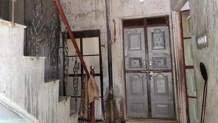 The rented room in Nai Ki Thadi area where Sikander lived