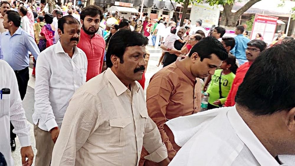 Rebel Karnataka MLAs at the Shirdi Saibaba