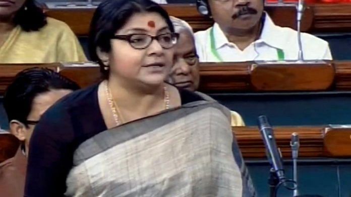 BJP MP Locket Chatterjee