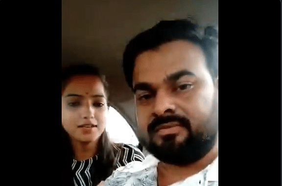 A screengrab of the video by Sakshi Mishra and Ajitesh Kumar | @Benarasiyaa | Twitter