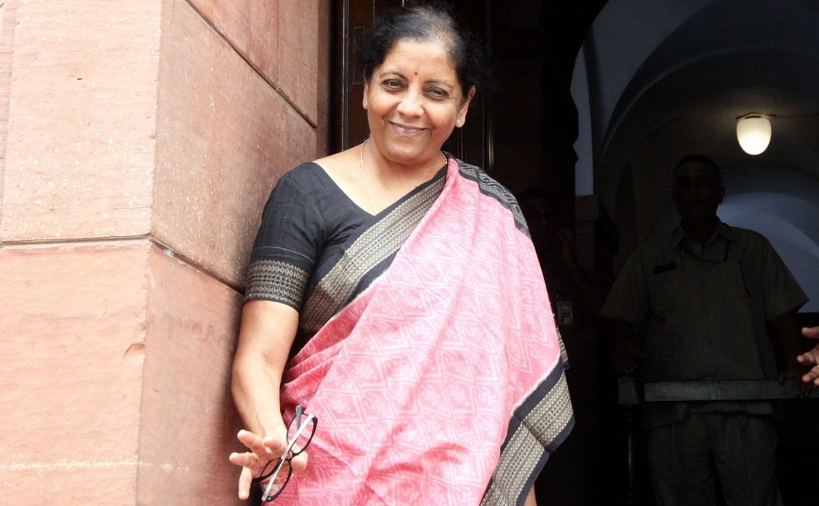 Nirmala Sitharaman in the Parliament | Photo: Praveen Jain | ThePrint