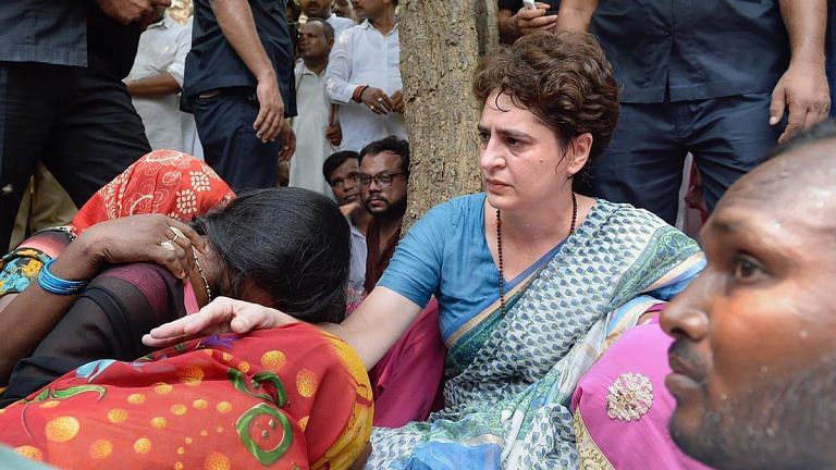 Priyanka Gandhi meets some Sonbhadra victims’ families, recharges Congress