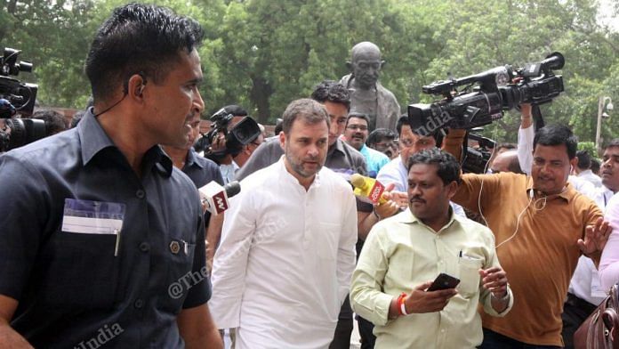 Congress leader Rahul Gandhi | Praveen Jain | ThePrint File Photo