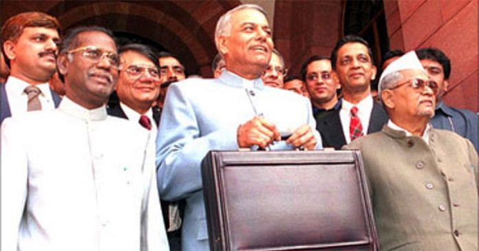 In 2000, Yashwant Sinha phased out tax incentives for software exporters implemented by Manmohan Singh