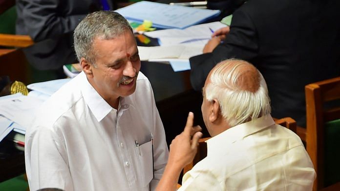 Newly elected Karnataka Assembly speaker Hegde Kageri
