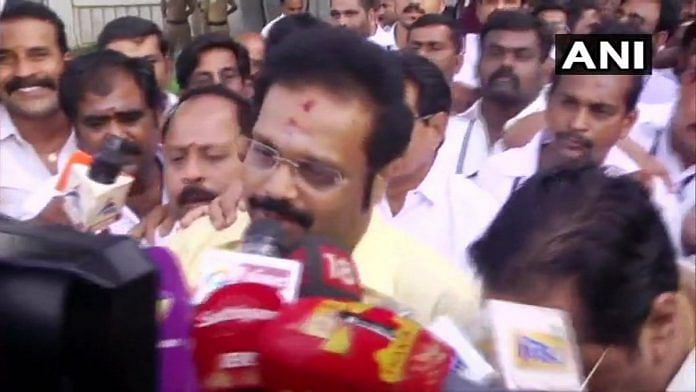 DMK's D.M. Kathir Anand | @ANI | Twitter