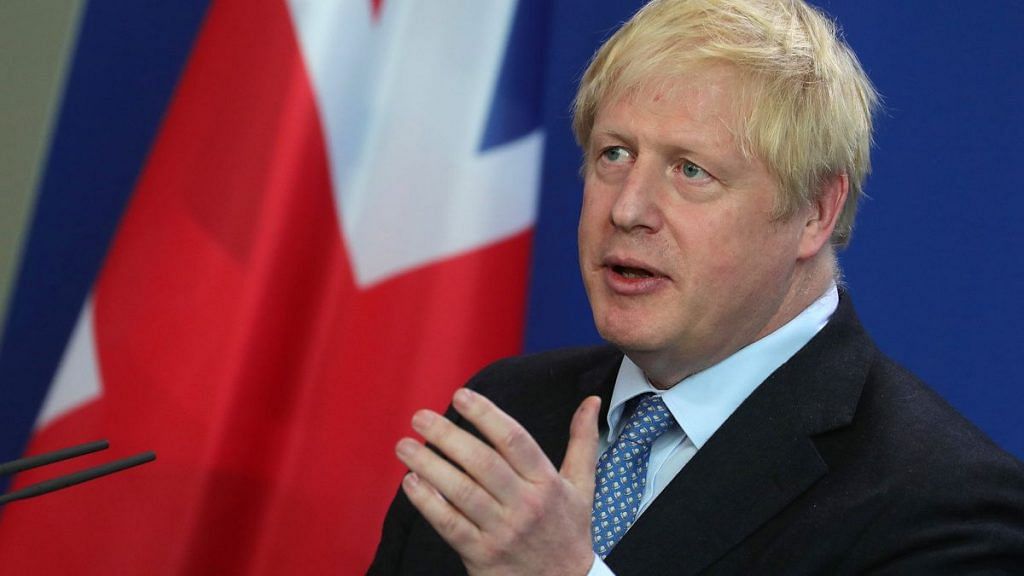 Boris Johnson file photo bloomberg