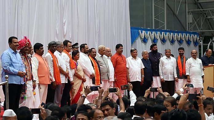 Nearly a month after B.S. Yediyurappa took oath as Karnataka Chief Minister, 17 new ministers were sworn in on 20 August to expand his one-man cabinet