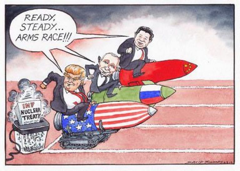 A US-China-Russia arms race, and ‘foolhardy’ Boris Johnson
