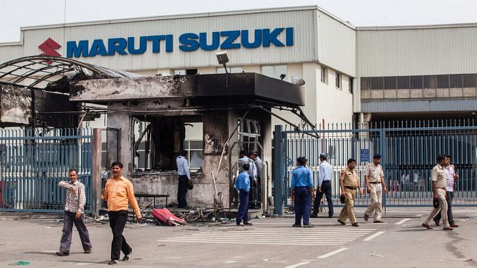 Maruti Suzuki India Ltd's Manesar plant| Photographer: Sanjit Das | Bloomberg