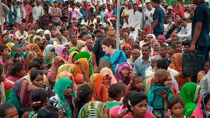 Priyanka in Sonbhadra