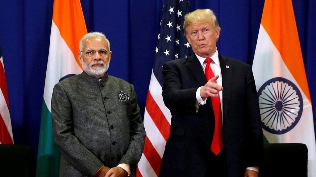 Philippines, March 05 (ANI): U.S. President Donald Trump holds a bilateral meeting with India's Prime Minister Narendra Modi alongside the ASEAN Summit in Manila, Philippines on November 13, 2017.