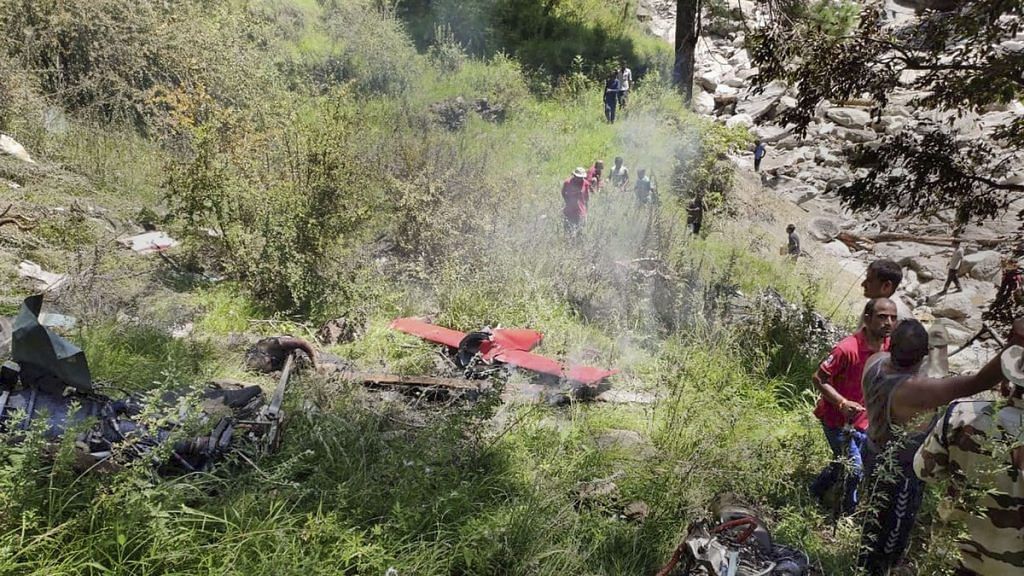 helicopter crash in uttarakhand