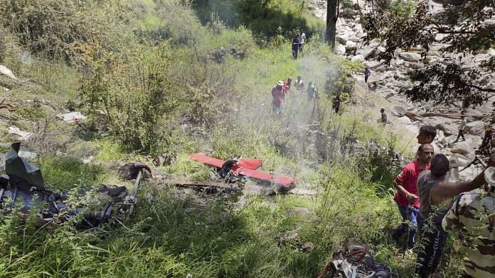 Uttarkashi helicopter crash