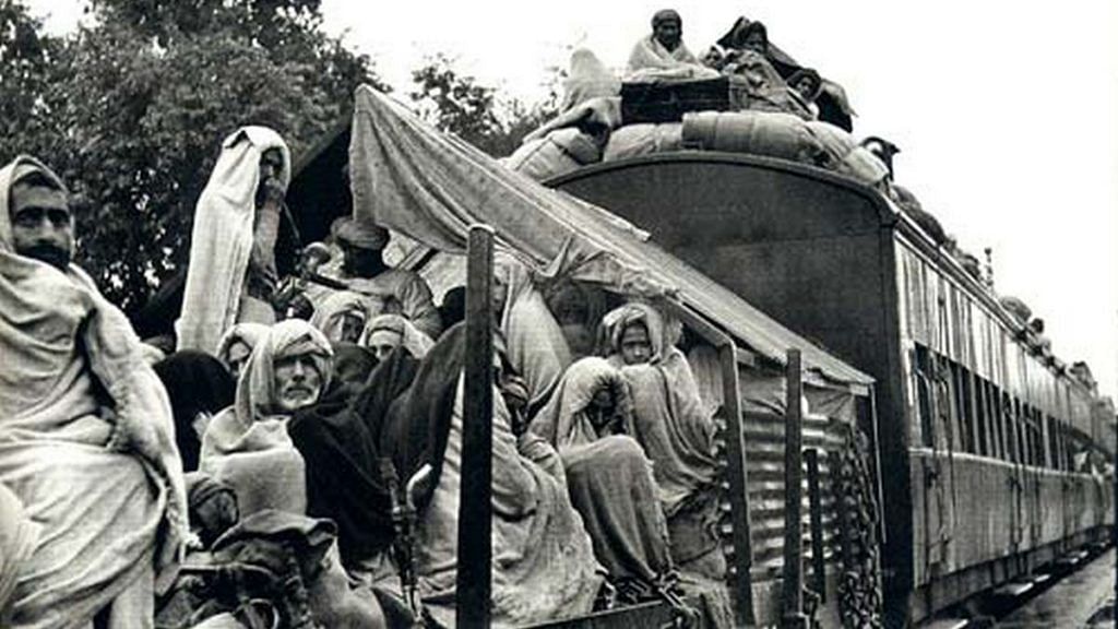 A refugee train, Punjab, during Partition | Commons