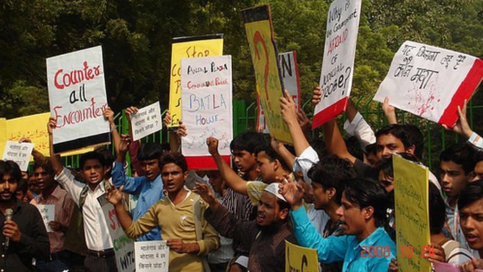 Protests against the 2008 Batla House encounter