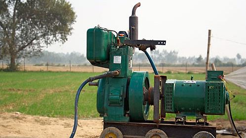 A traditional diesel generator | omcpower.com