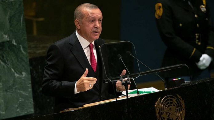 Erdogan at UN General Assembly