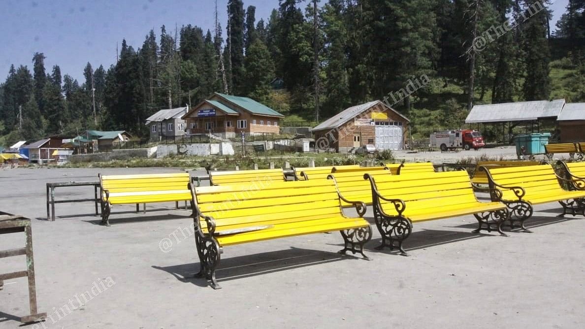 Ever since the lockdown, there have been no tourists in Gulmarg.