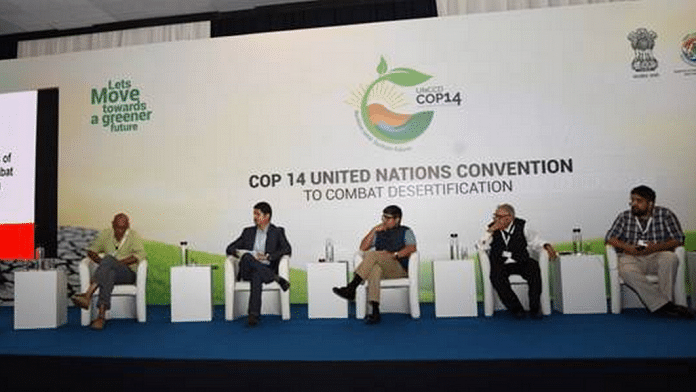 United Nations Convention to Combat Desertification (UNCCD) in Greater Noida, Uttar Pradesh | Twitter