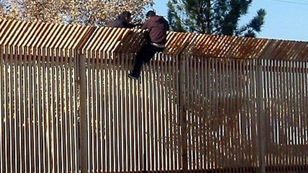 Illegal immigrants entering US