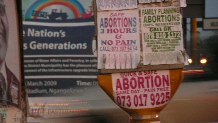Advertisements by abortion clinics (Representational image) | Commons