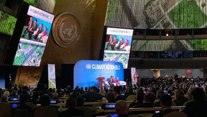 UN Global Climate Action Summit in New York | Twitter