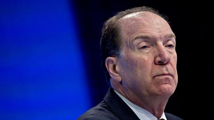 David Malpass, president of the World Bank. | Photographer: Andrew Harrer | Bloomberg